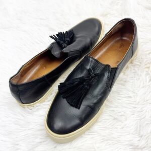 Frye Gemma Tassel Slip On Leather Shoes 9.5M